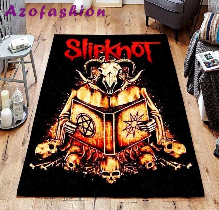 Slipknot area rug music ofd 191101114 area rug living room carpet rug regtangle carpet floor decor home decor Rectangle Rug