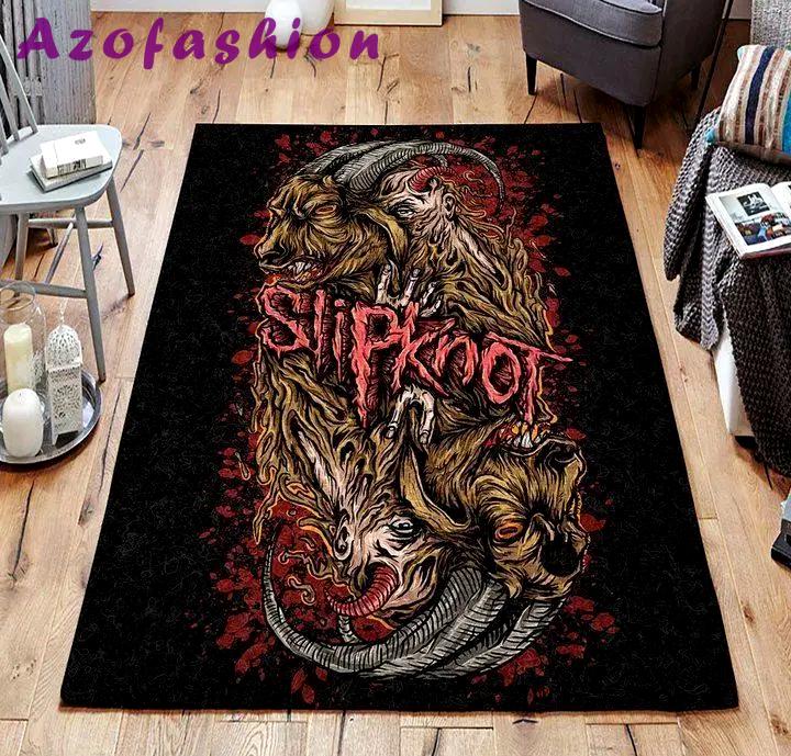 Slipknot area rug music rug regtangle carpet floor decor home decor v5622 Rectangle Rug