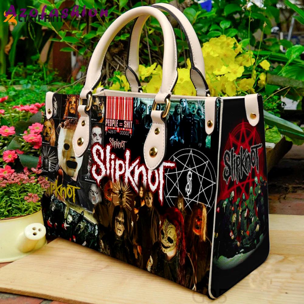 Slipknot leather bag for women gift 3964 Women Leather Hand Bag