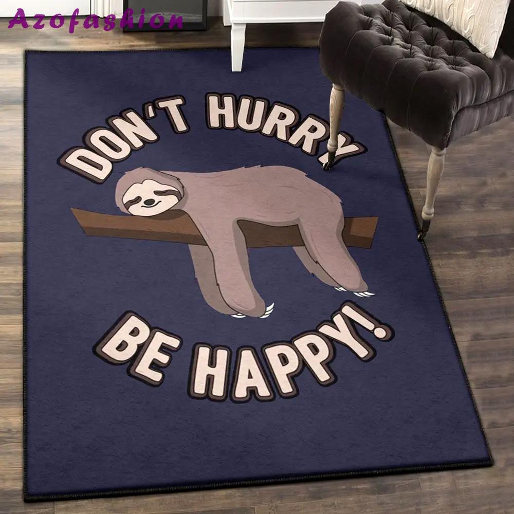 Sloth 2 carpets for living room, sloth rug Rectangle Rug
