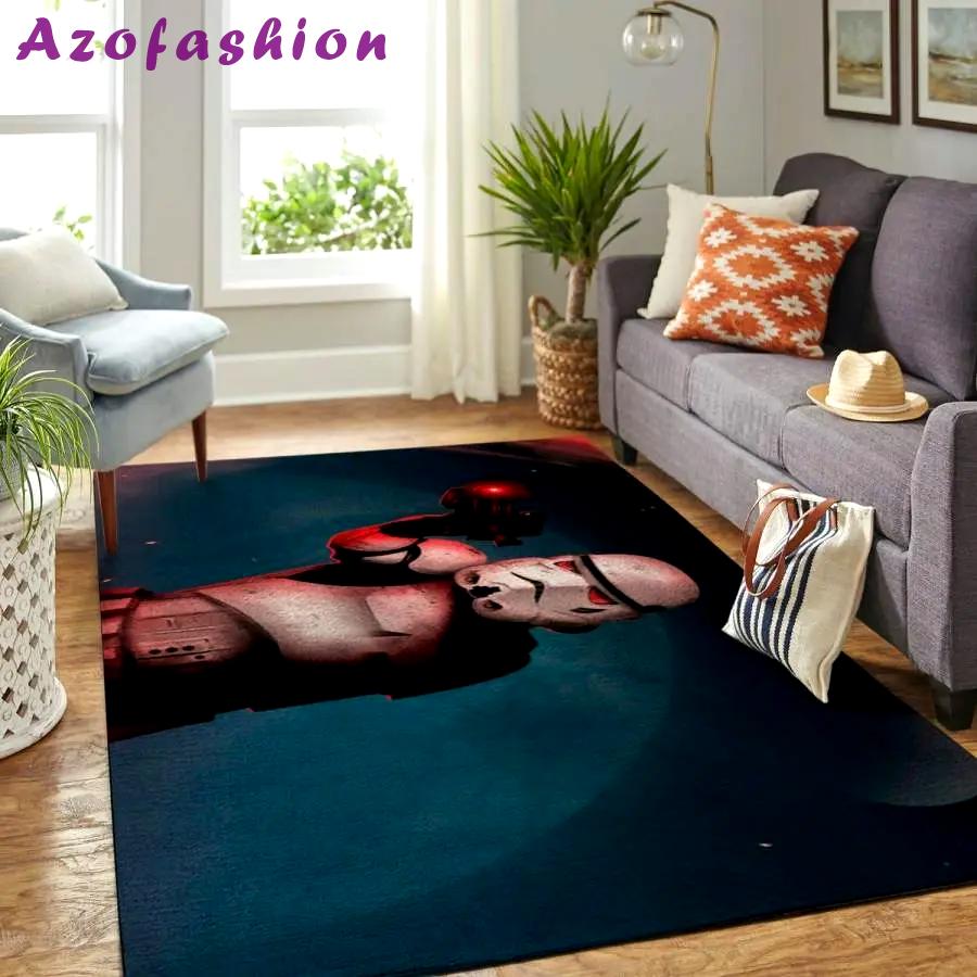 Stormtrooper area rug living room rug home decor star wars movie 19120733 Rectangle Rug