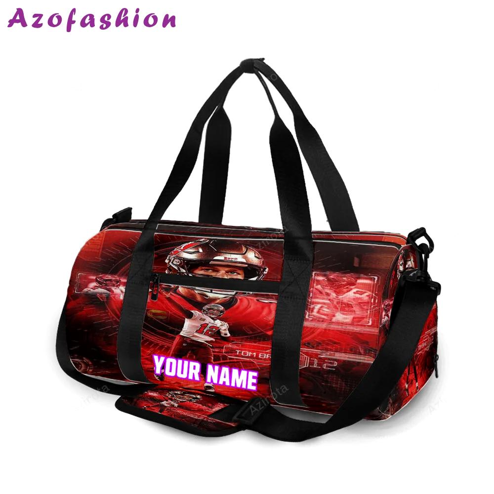 Tampa bay buccaneers tom brady6 personalized name travel bag gym bag 1683 Travel Bag