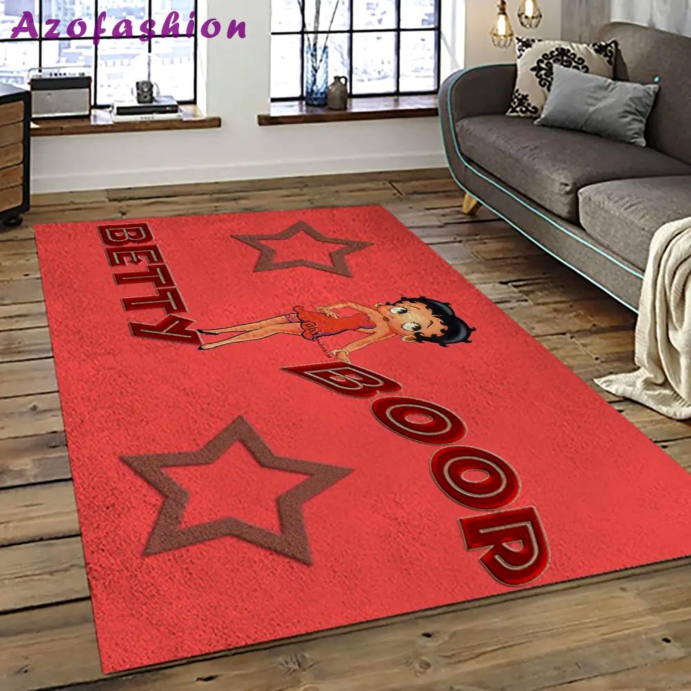 The best of betty boop cartoon character carpet area rug home decor gift best present for friends bobb12 Rectangle Rug