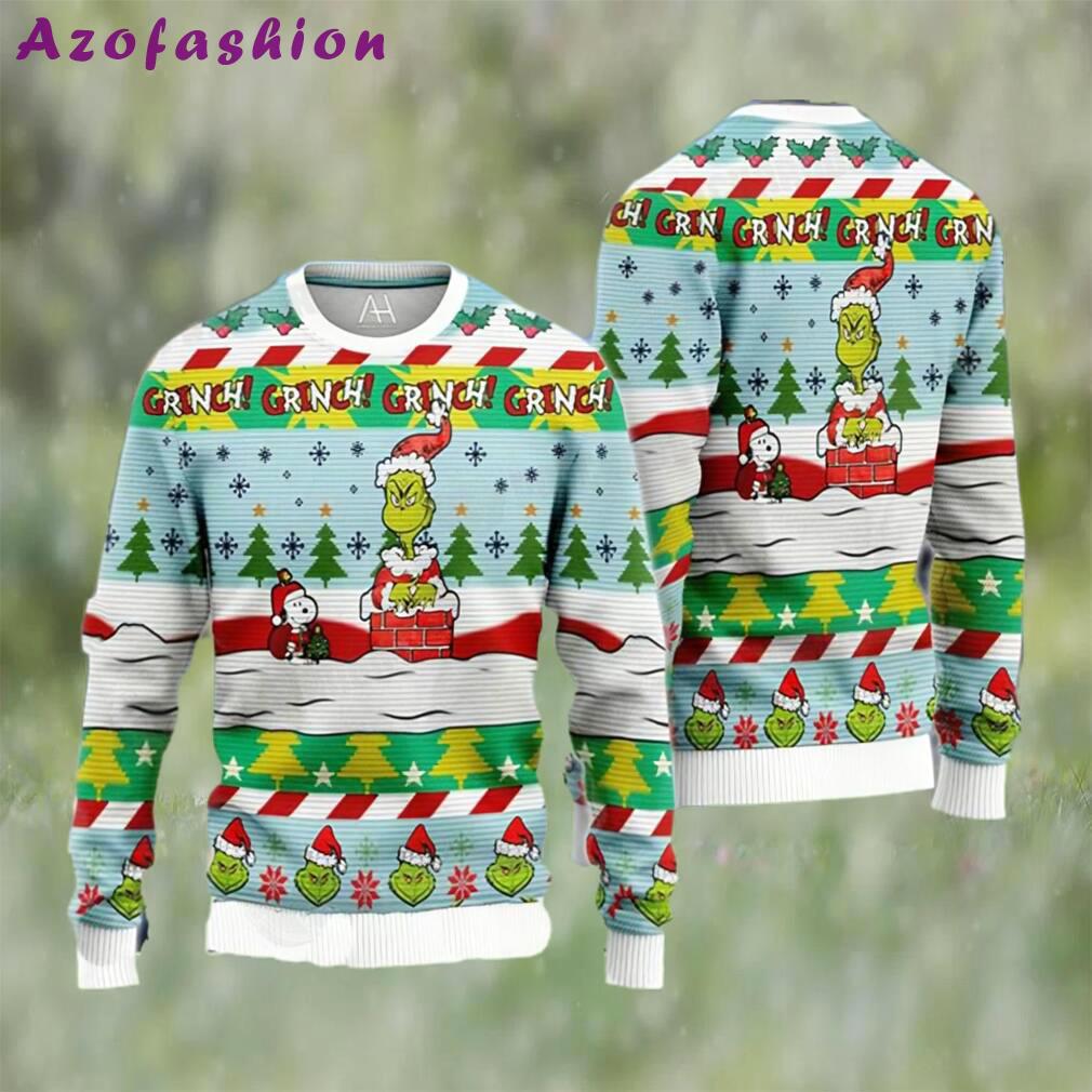 The grinch and snoopy dog ugly sweater funny christmas gift Christmas Ugly Sweater