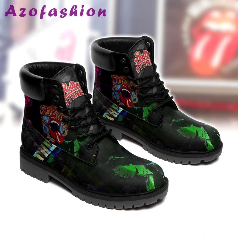 The rolling stones form timboots hot 2023 best gift for fans Timboots Shoes