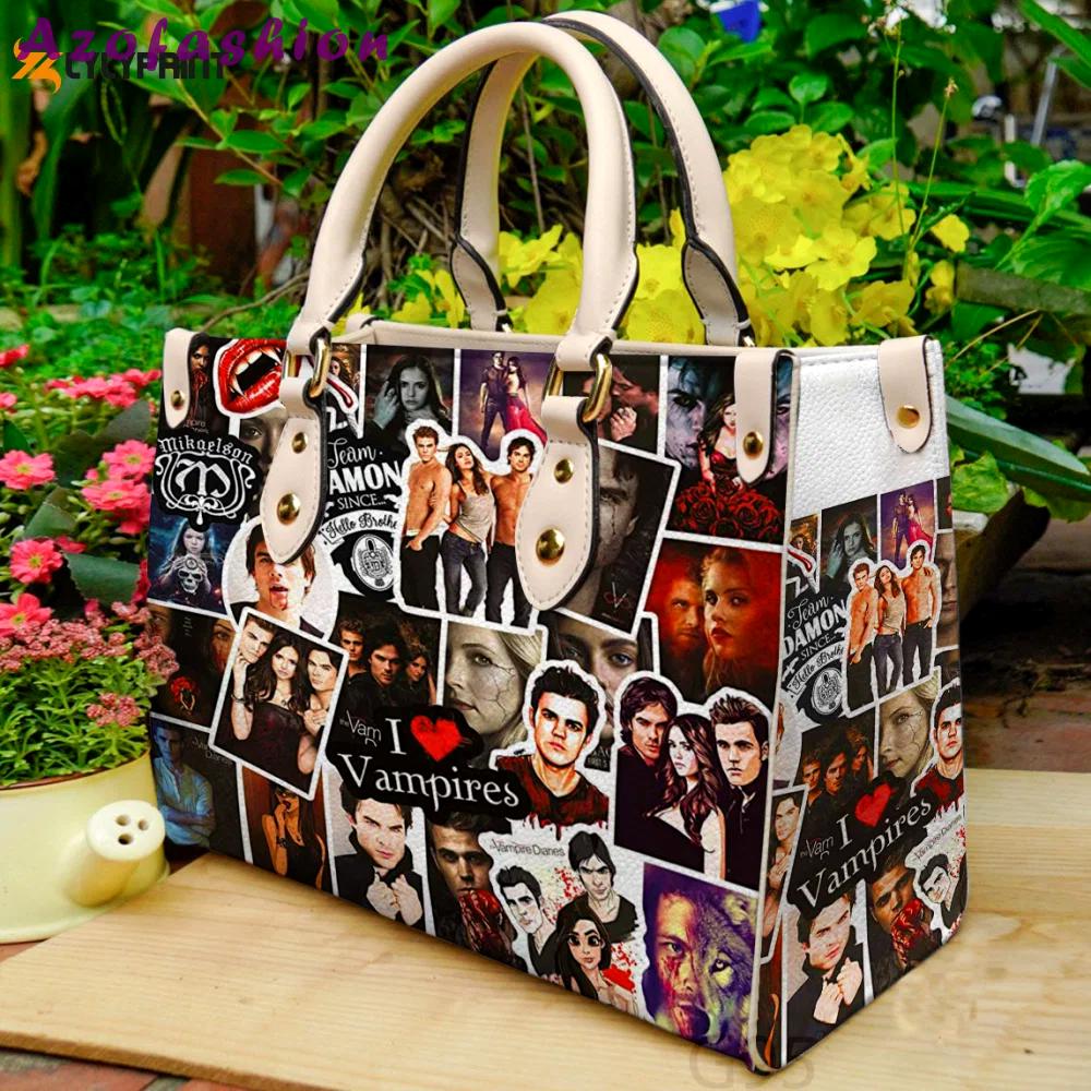 The vampire diaries 2 leather bag for women gift 817 Women Leather Hand Bag