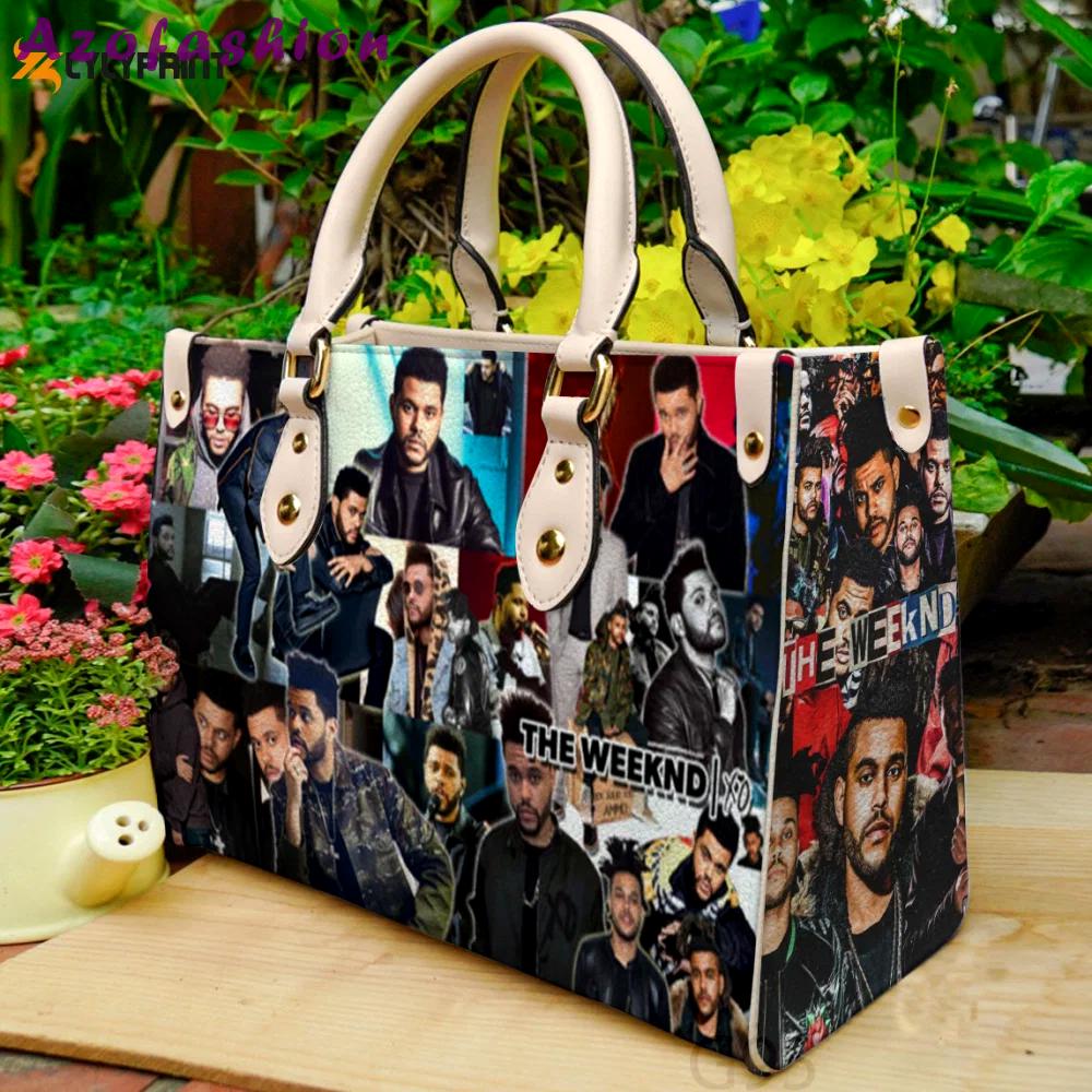The weeknd 1 leather bag for women gift 1623 Women Leather Hand Bag