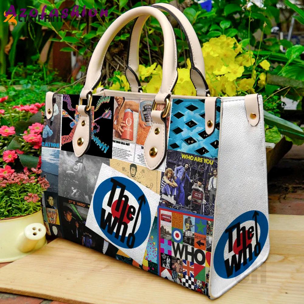 The who band leather bag for women gift 1744 Women Leather Hand Bag
