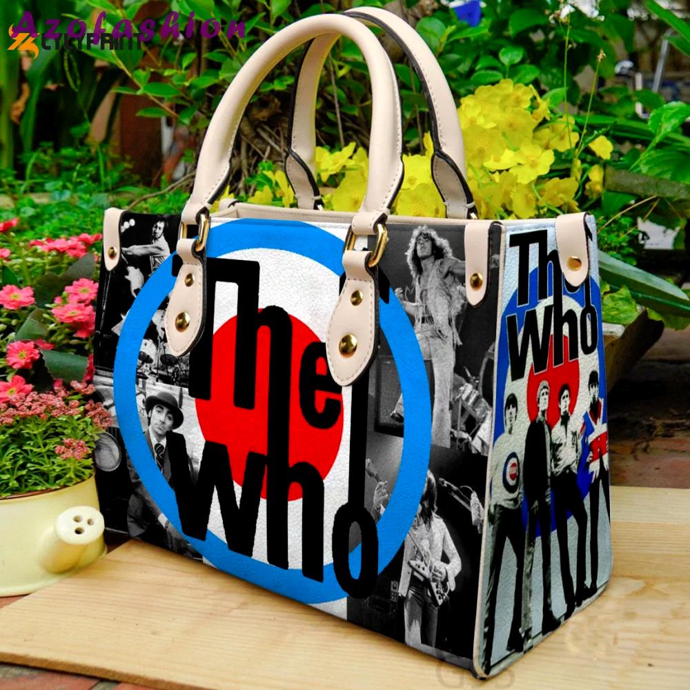 The who leather bag for women gift 1410 Women Leather Hand Bag