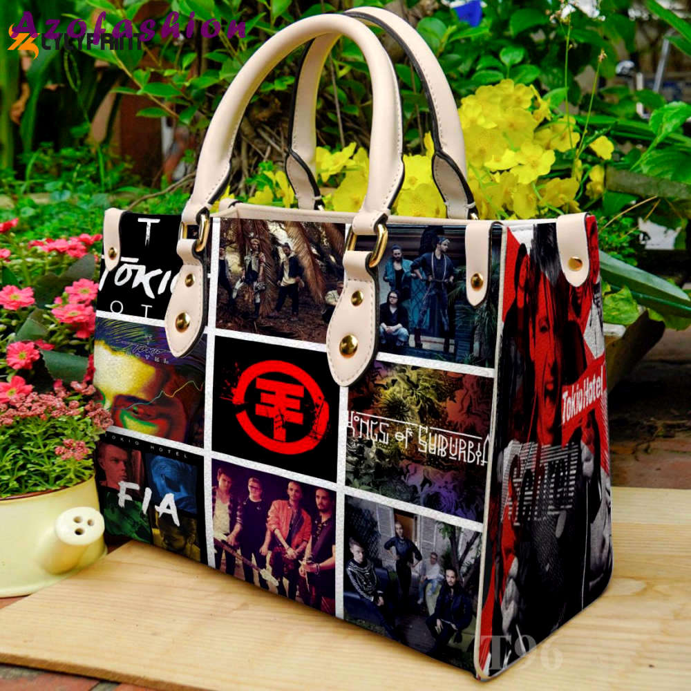 Tokio hotel 1 leather handbag  gift for women 2942 Women Leather Hand Bag