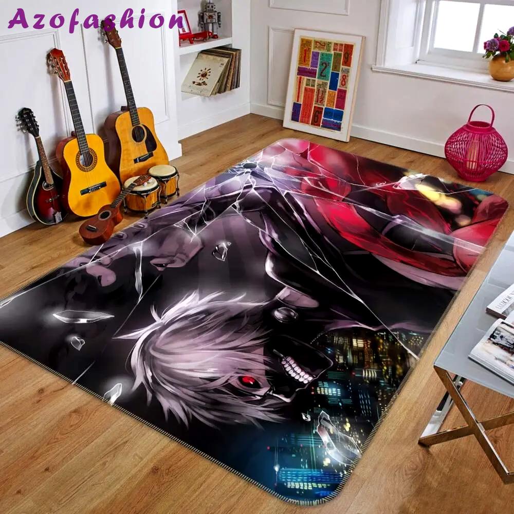 Tokyo ghoul anime 15 area rug living room and bed room rug rug regtangle carpet floor decor home decor Rectangle Rug
