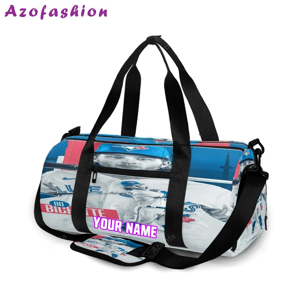 Toronto blue jays bo bichette7 personalized name travel bag gym bag 2532 Travel Bag