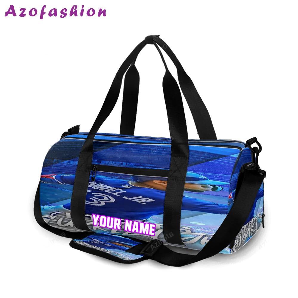 Toronto blue jays lourdes gurriel jr1 personalized name travel bag gym bag 2544 Travel Bag