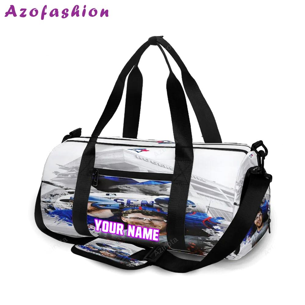 Toronto blue jays russell all players3 personalized name travel bag gym bag 2610 Travel Bag