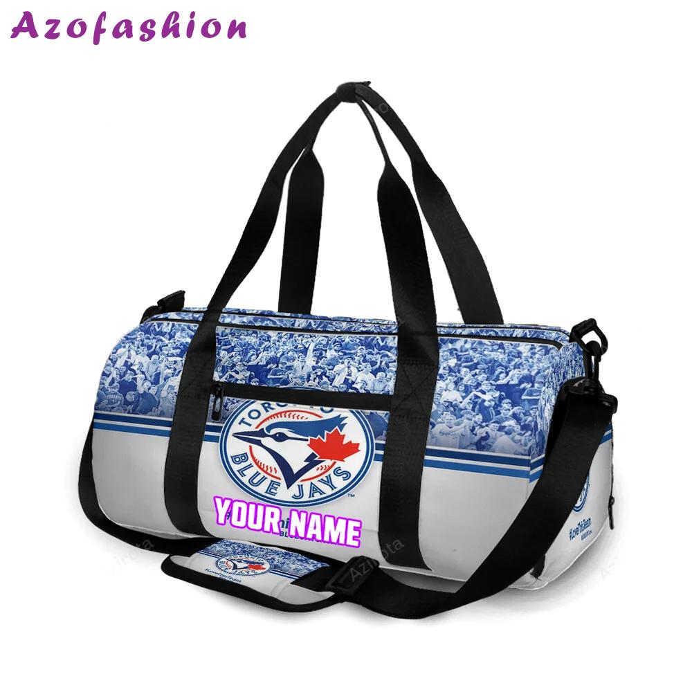Toronto blue jays russell bird fans personalized name travel bag gym bag 2421 Travel Bag