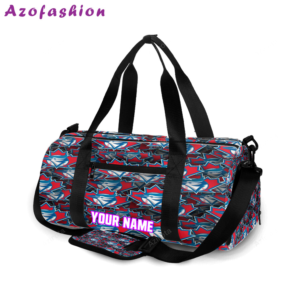 Toronto blue jays2 personalized name travel bag gym bag 2474 Travel Bag