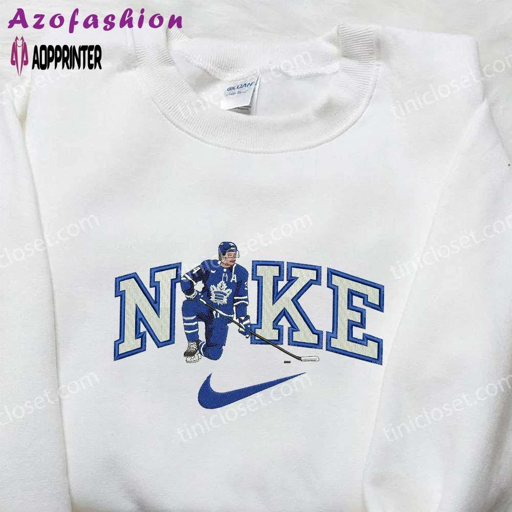 Toronto maple leaf hockey player x nike embroidered shirt: nhl & custom nike gear Embroidered Shirt