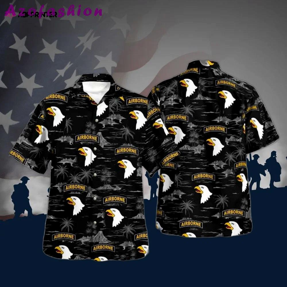 Us army 101st airborne division hawaiian shirt Hawaii Shirt