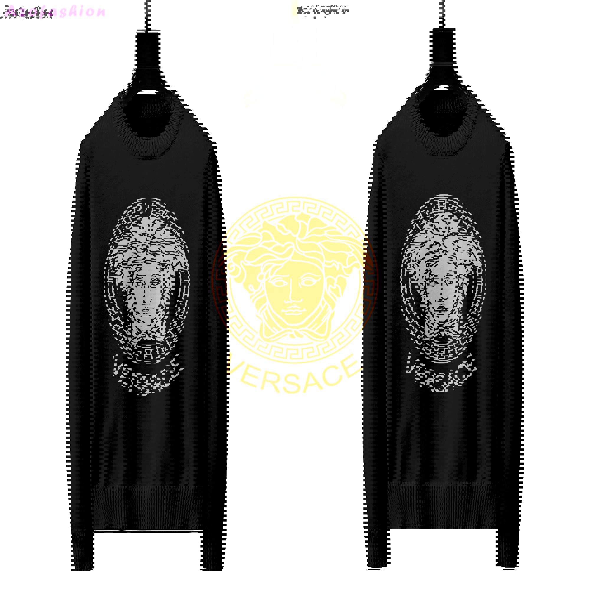 Versace luxury ugly sweater for winter  hot 2024 style 204 Christmas Ugly Sweater