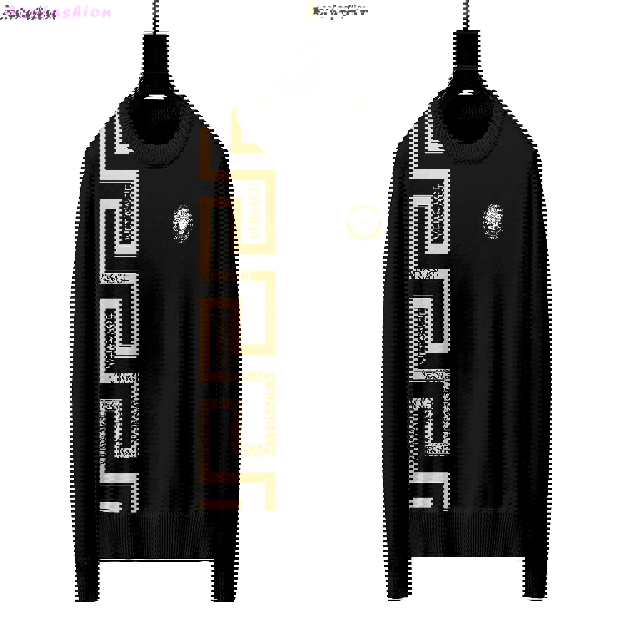 Versace luxury ugly sweater for winter hot 2024  style 968 Christmas Ugly Sweater