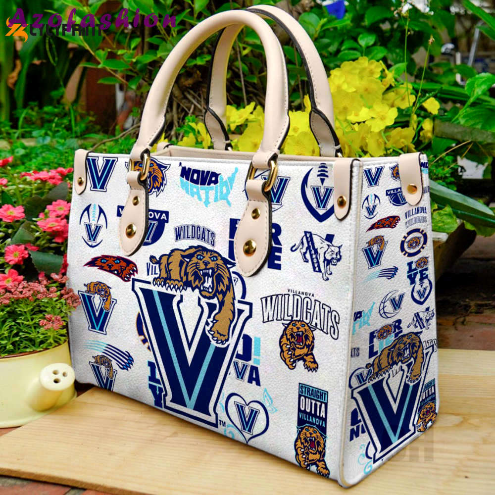 Villanova wildcats leather handbag for women gift 2272 Women Leather Hand Bag
