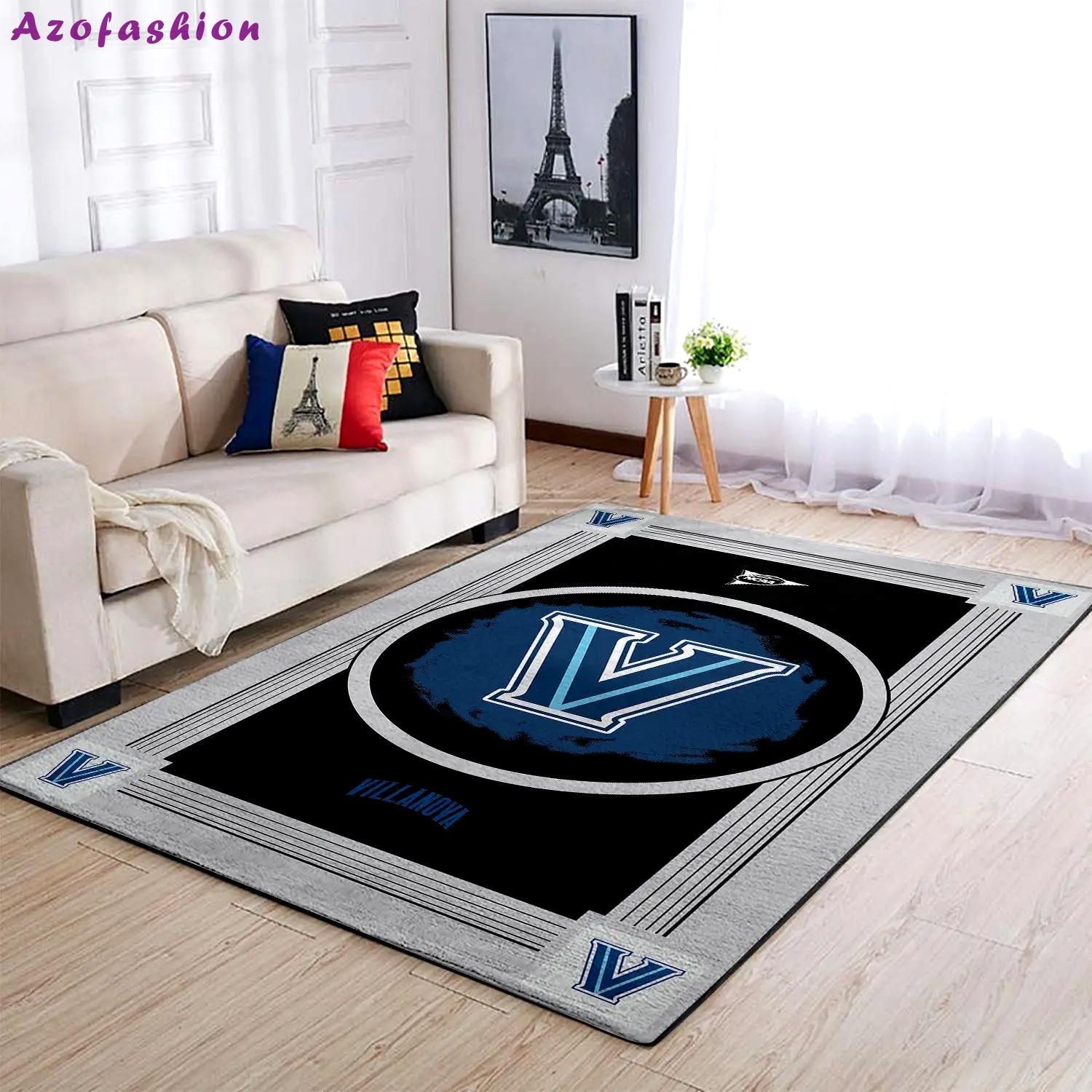 Villanova wildcats ncaa area rugs living room carpet team logo home rug regtangle carpet floor decor home decor Rectangle Rug