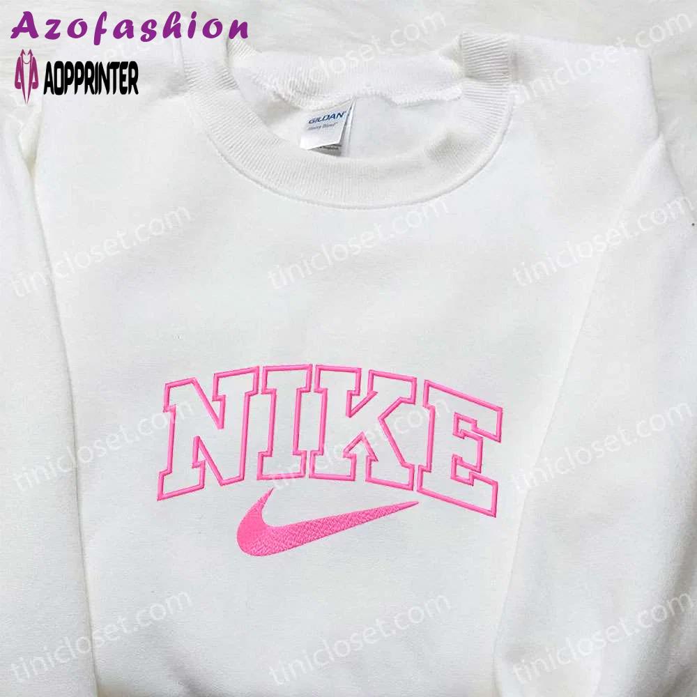 Vintage classic nike embroidered shirt – best birthday gift ideas Embroidered Shirt