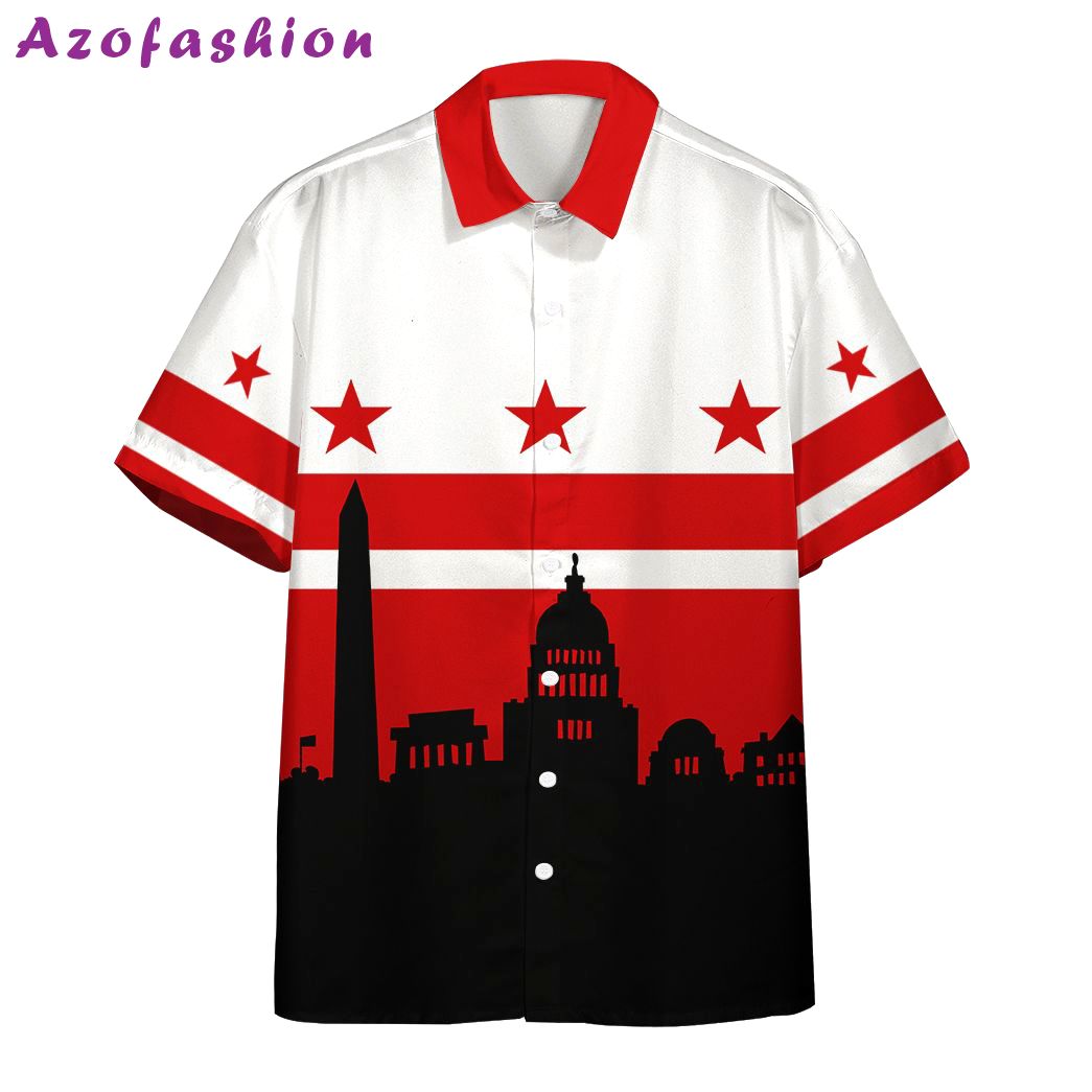 Washington dc hawaii shirt Hawaii Shirt Shorts & Flip Flops