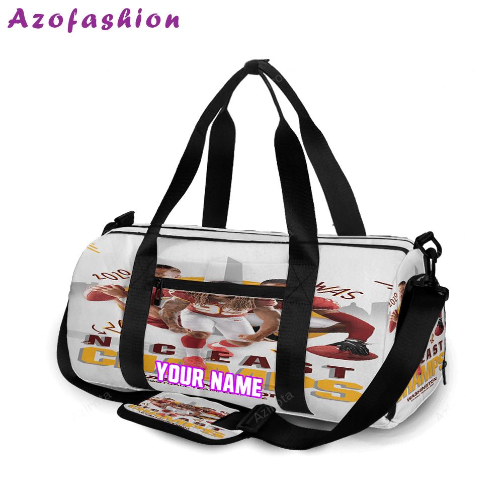 Washington football team all players4 personalized name travel bag gym bag 831 Travel Bag