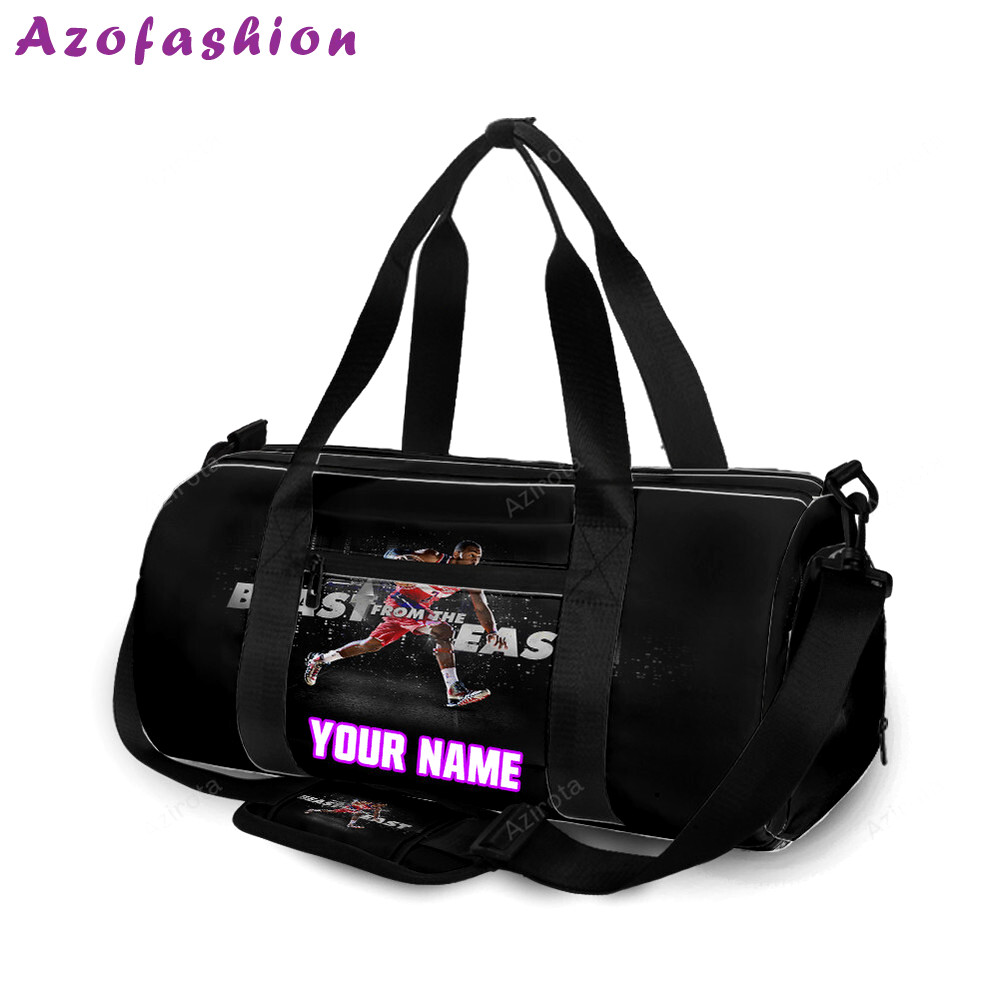 Washington wizards john wall6 personalized name travel bag gym bag 2624 Travel Bag