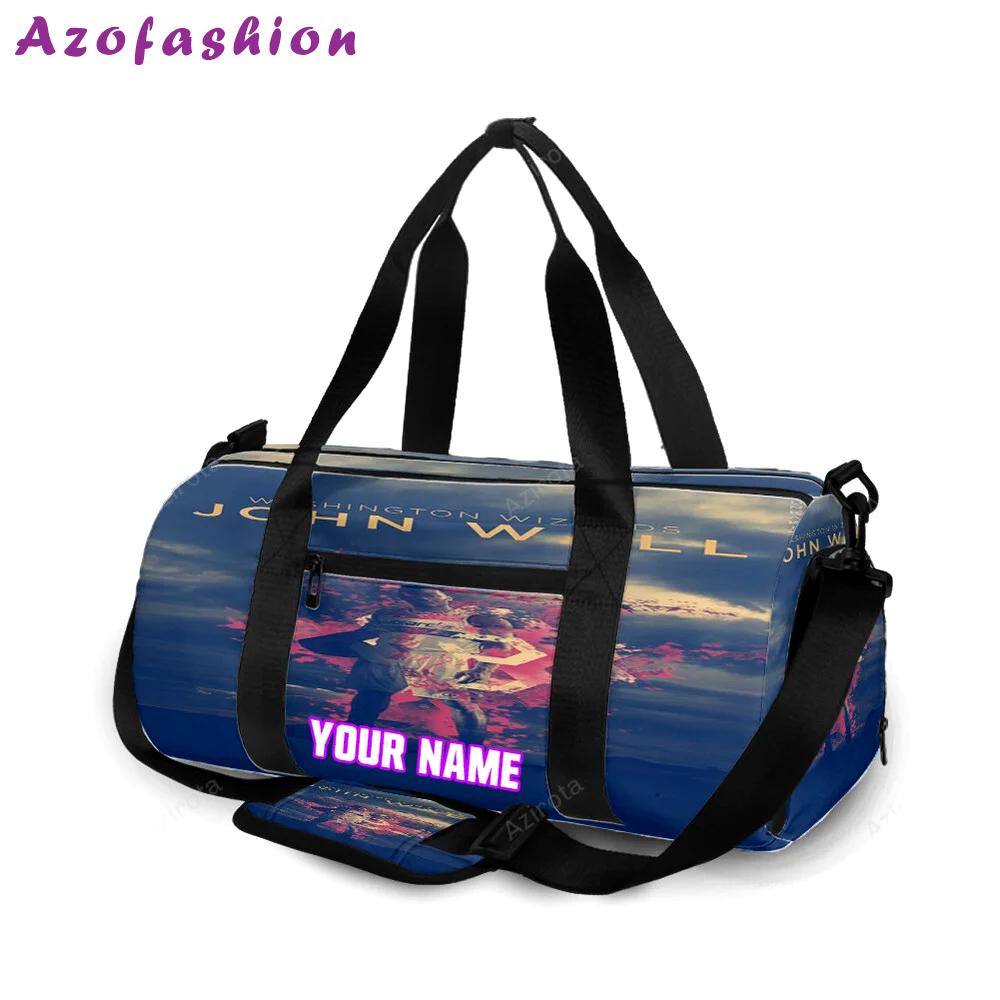 Washington wizards john wall9 personalized name travel bag gym bag 2635 Travel Bag
