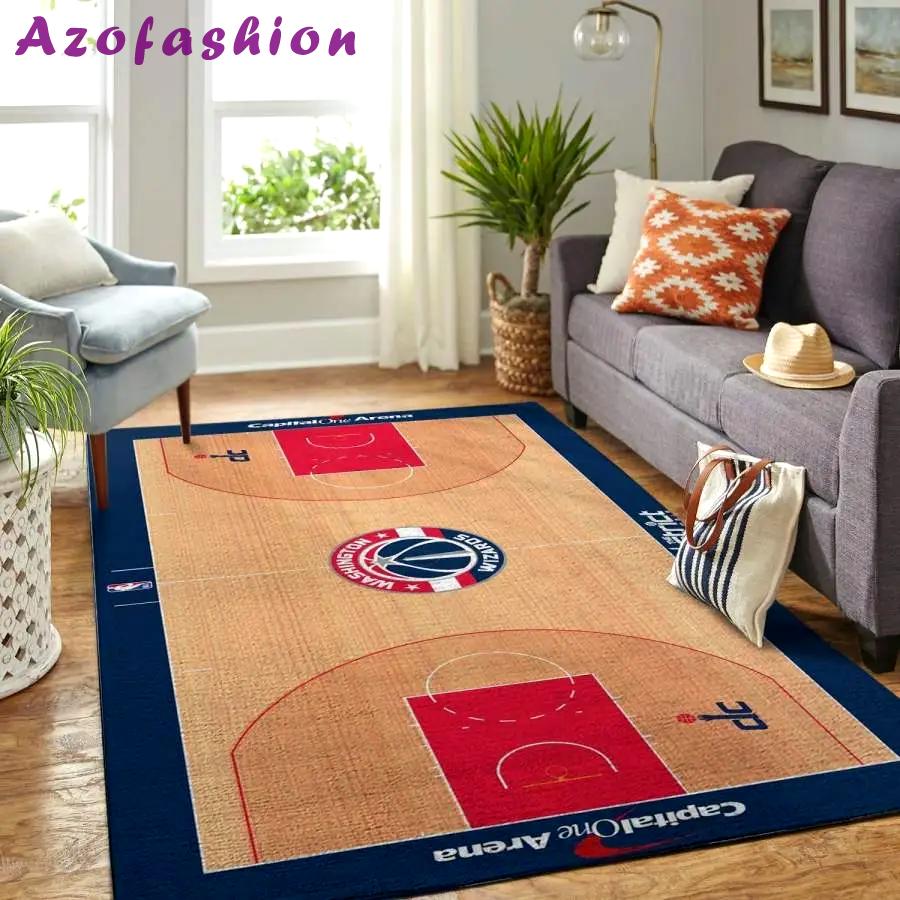Washington wizards rug nba basketball living room rug regtangle carpet 2003271 Rectangle Rug