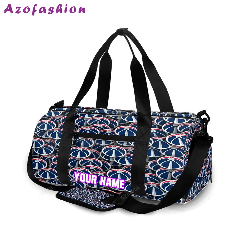 Washington wizards4 personalized name travel bag gym bag 2630 Travel Bag