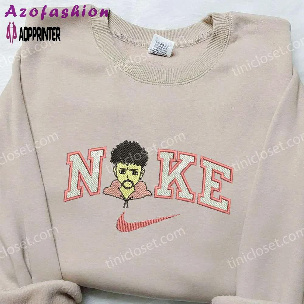 Wendknd x nike embroidered hoodie & celebrity shirt: stylish nike inspired embroidered collection Embroidered Shirt