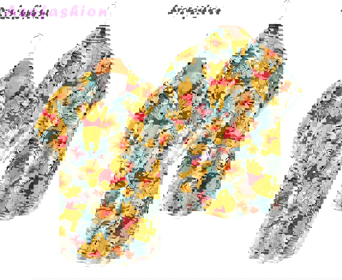 Winnie the pooh hawaiian shirt 3 Hawaii Shirt Shorts & Flip Flops