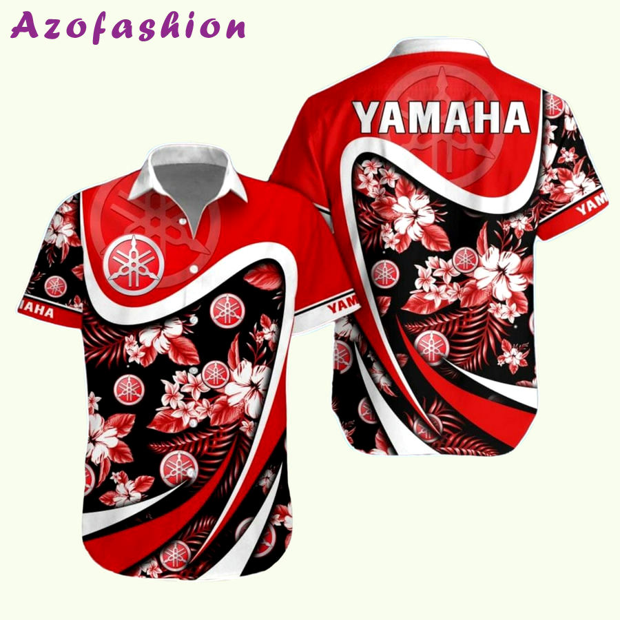 Yamaha hawaiian shirt Hawaii Shirt Shorts & Flip Flops
