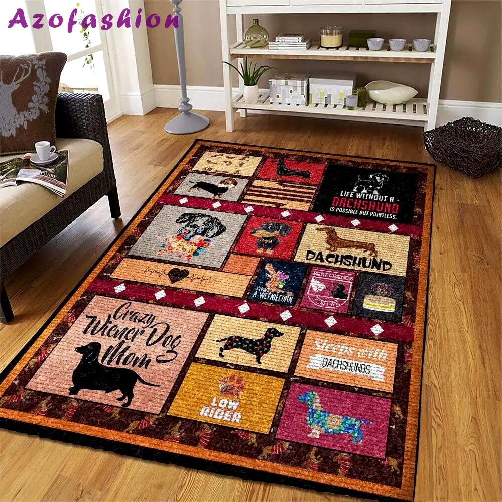Zoo alphabel area rug living room rug home decor Rectangle Rug