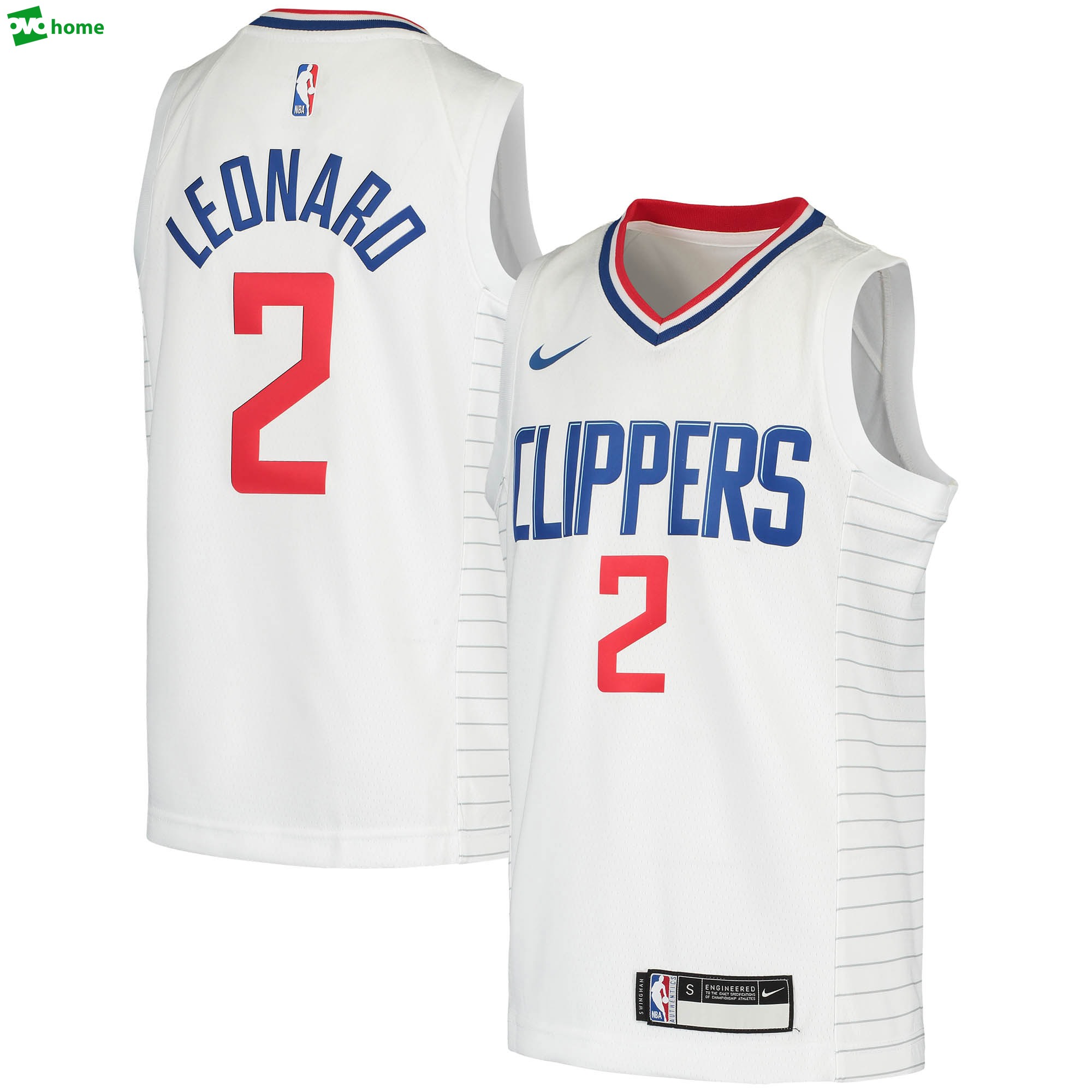 Kawhi leonard la clippers nike 2023/21 swingman jersey association edition white Baseball NBA Jersey Replica Basketball Gift For Fans NBA Sports