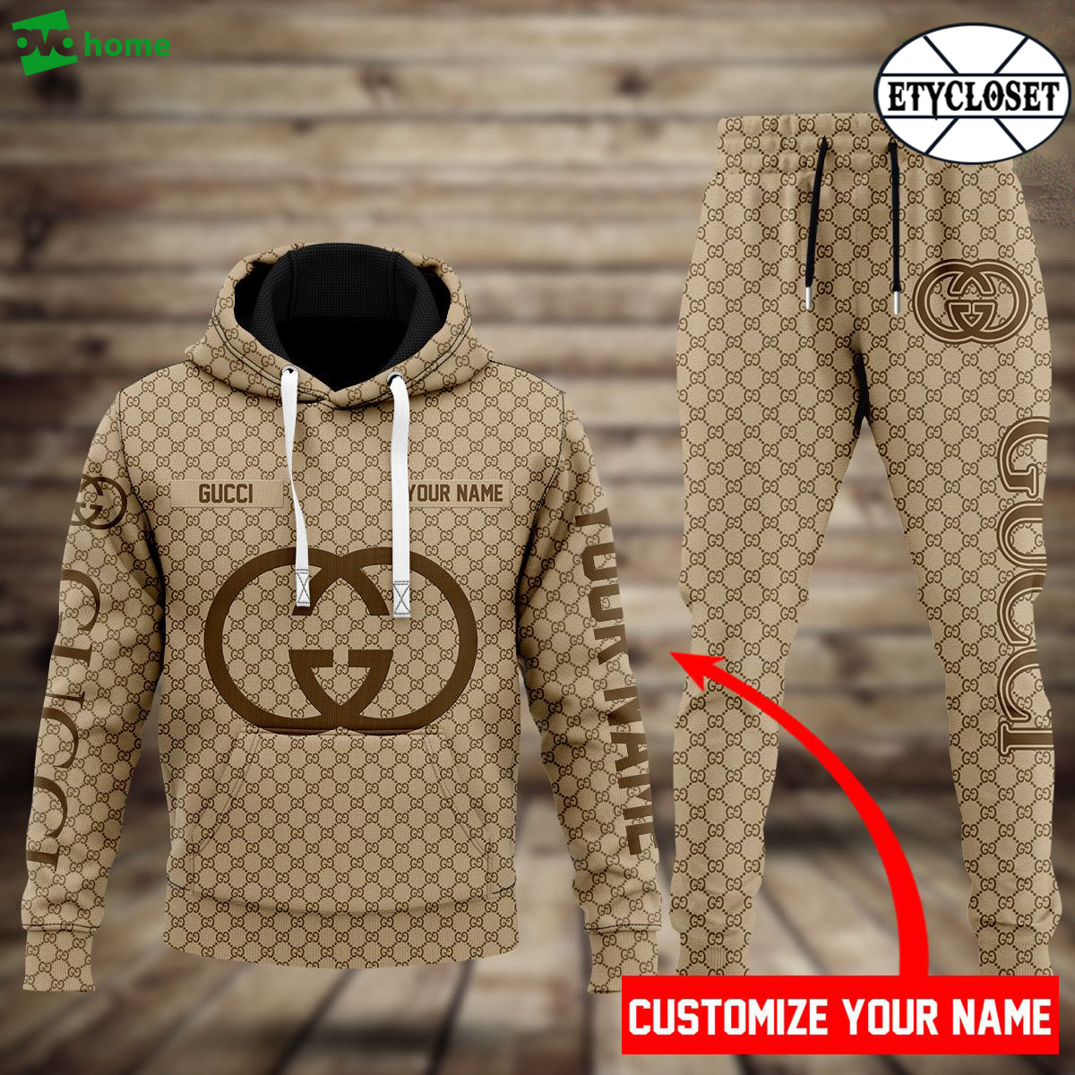 Personalized gucci hoodie sweatpants pants luxury brand clothing clothes outfit for men-87 Hoodie Long Pants 3D Set