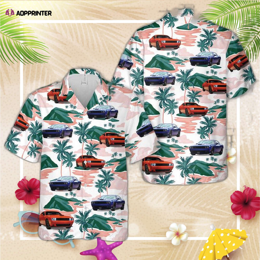 2023 dodge challenger r/t auto my21 hawaiian shirt, for men women Hawaii Shirt