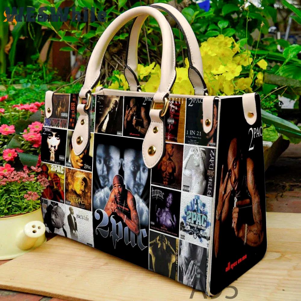2pac 1 leather handbag gift for women 658 Women Leather Hand Bag