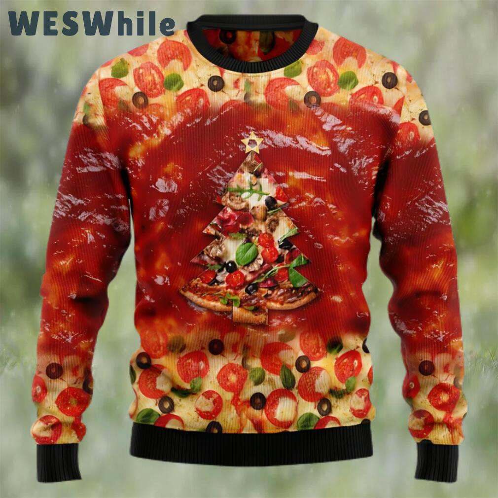 All i want for christmas is pizza ugly christmas sweater Christmas Ugly Sweater