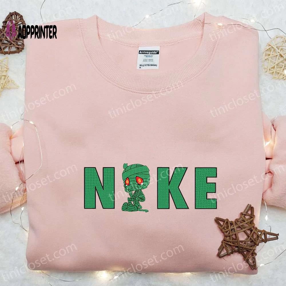 Amumu x nike game embroidered shirt – league of legends inspired nike shirt Embroidered Shirt