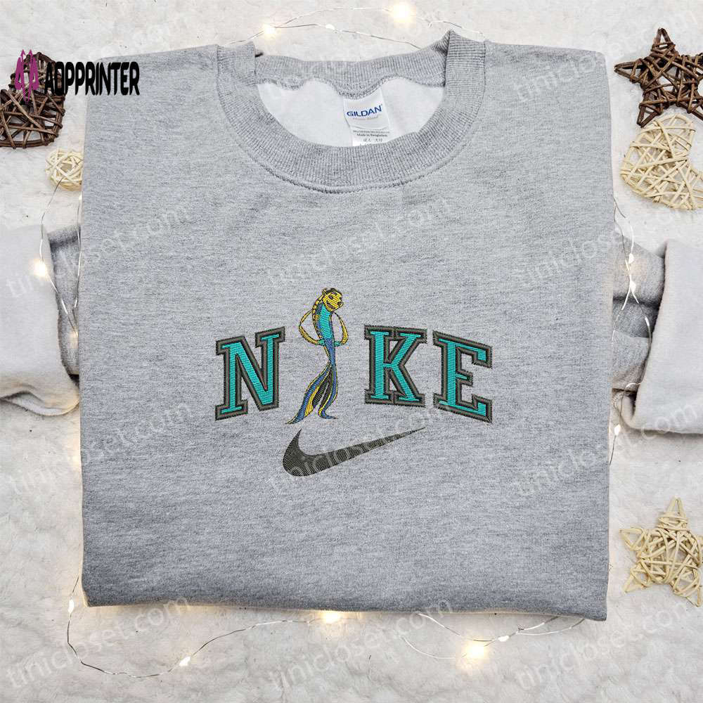 Angie x nike cartoon embroidered hoodie disney characters sweatshirt custom design Embroidered Shirt