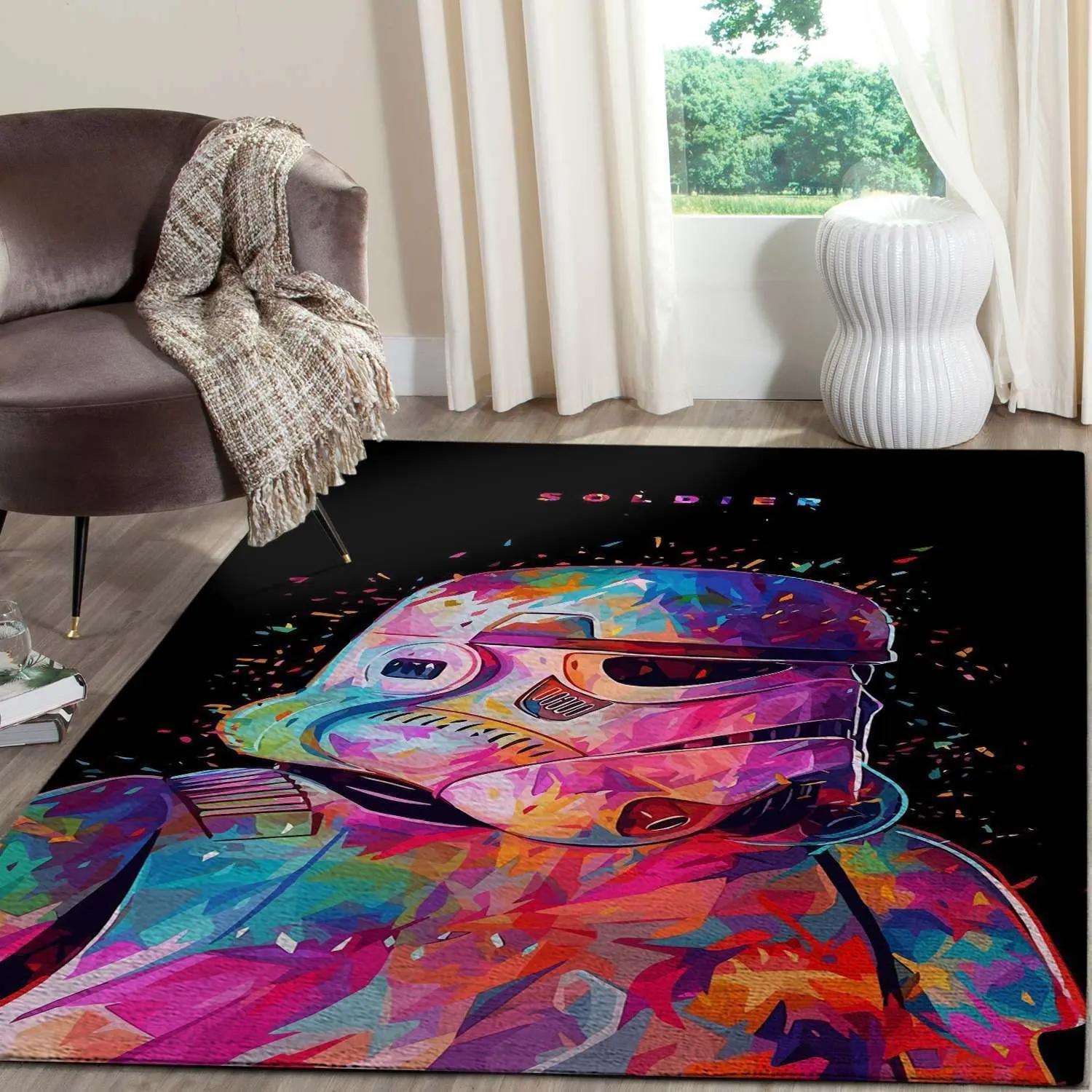 Area rug living room rug home decor team logo carpet rug living room 2003272 Rectangle Rug
