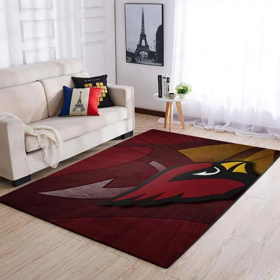 Arizona cardinals home decor nflteam logo carpet rug living room 200220 Rectangle Rug