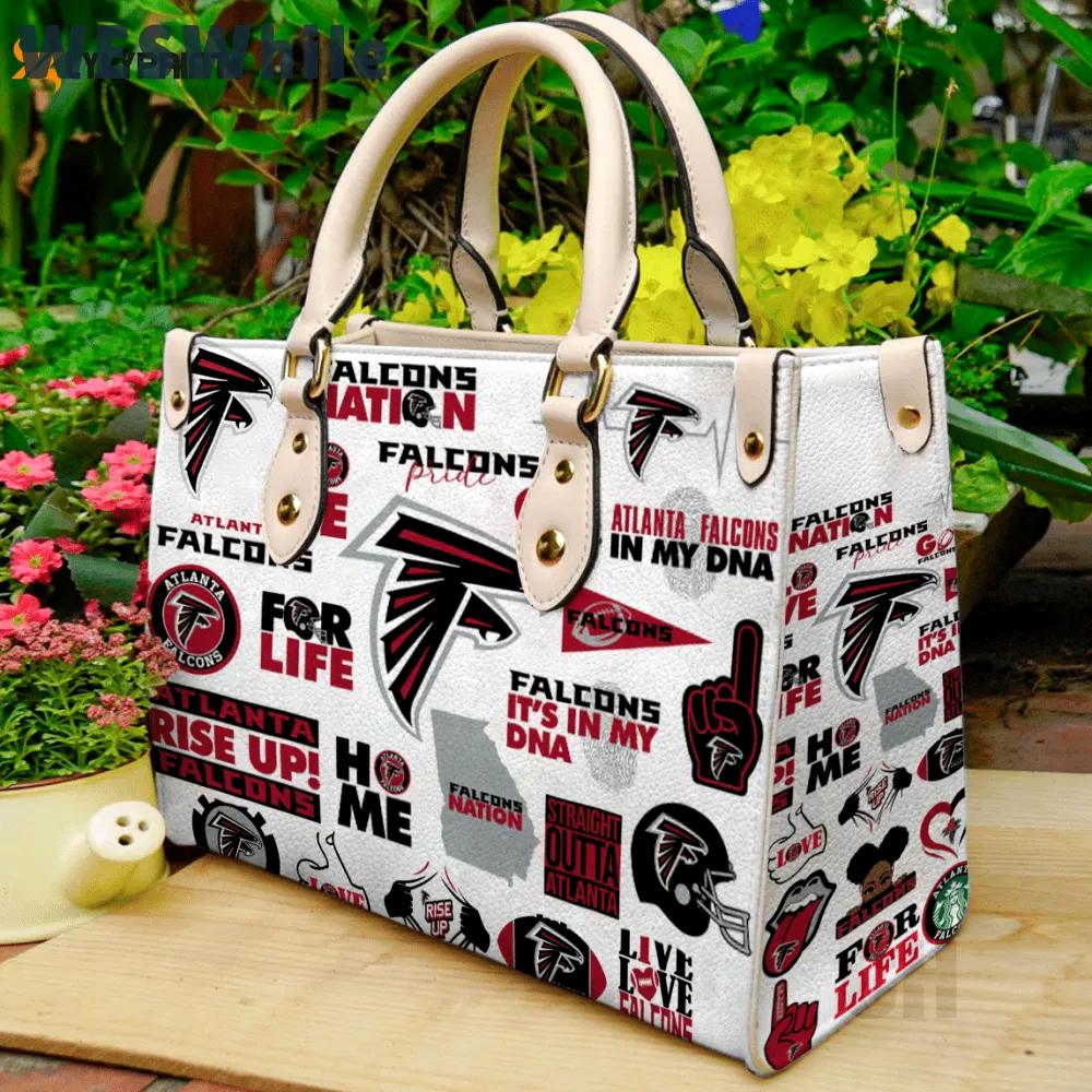 Atlanta falcons leather hand bag gift for women’s day: perfect women s day gift – shop now! 3814 Women Leather Hand Bag