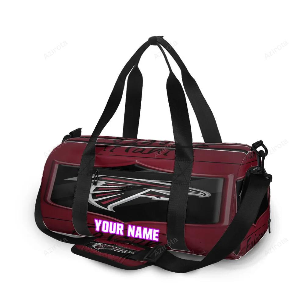 Atlanta falcons logo7 personalized name travel bag gym bag 634 Travel Bag