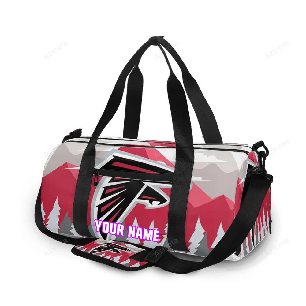 Atlanta falcons mountain personalized name travel bag gym bag 299 Travel Bag