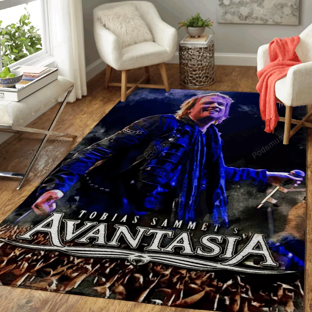 Avantasia music art for fans area rug living room carpet rug regtangle carpet floor decor home decor Rectangle Rug
